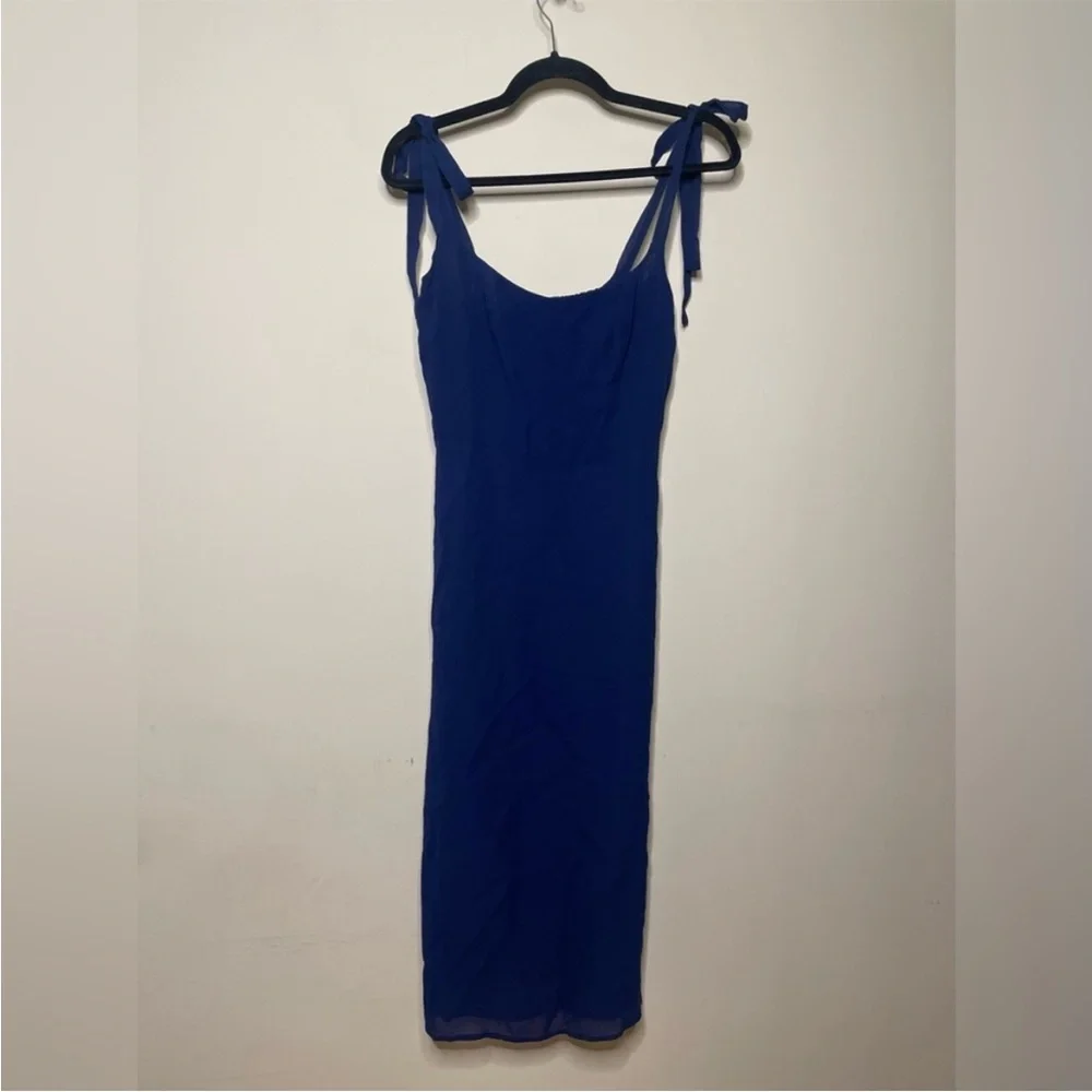 Reformation Twilight Dress in Danube - Picture 7 of 11